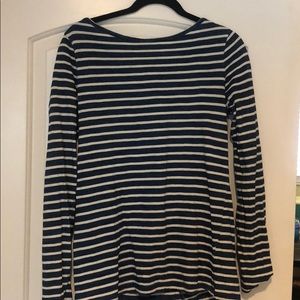 Banana Republic White and Blue shirt